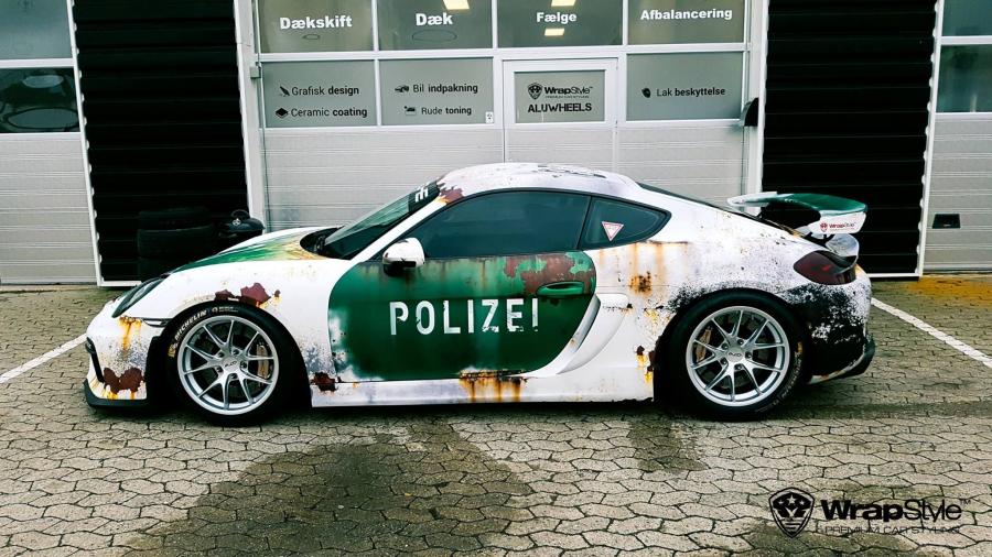  Porsche Cayman GT4 by WrapStyle 2016 года  (фото 6 из 6)